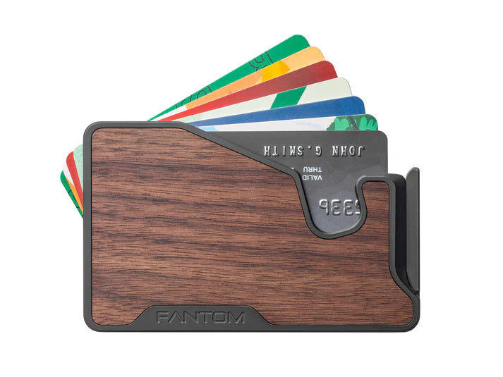 FANTOM X - Card Fanning Walnut Wallet (4-7) Cards