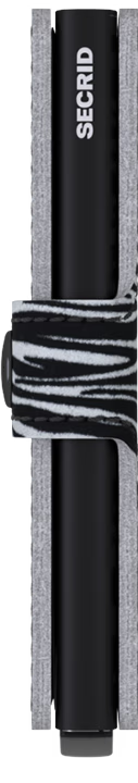 Secrid Miniwallet Zebra Light Grey