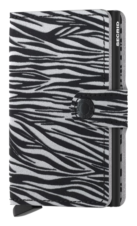 Secrid Miniwallet Zebra Light Grey