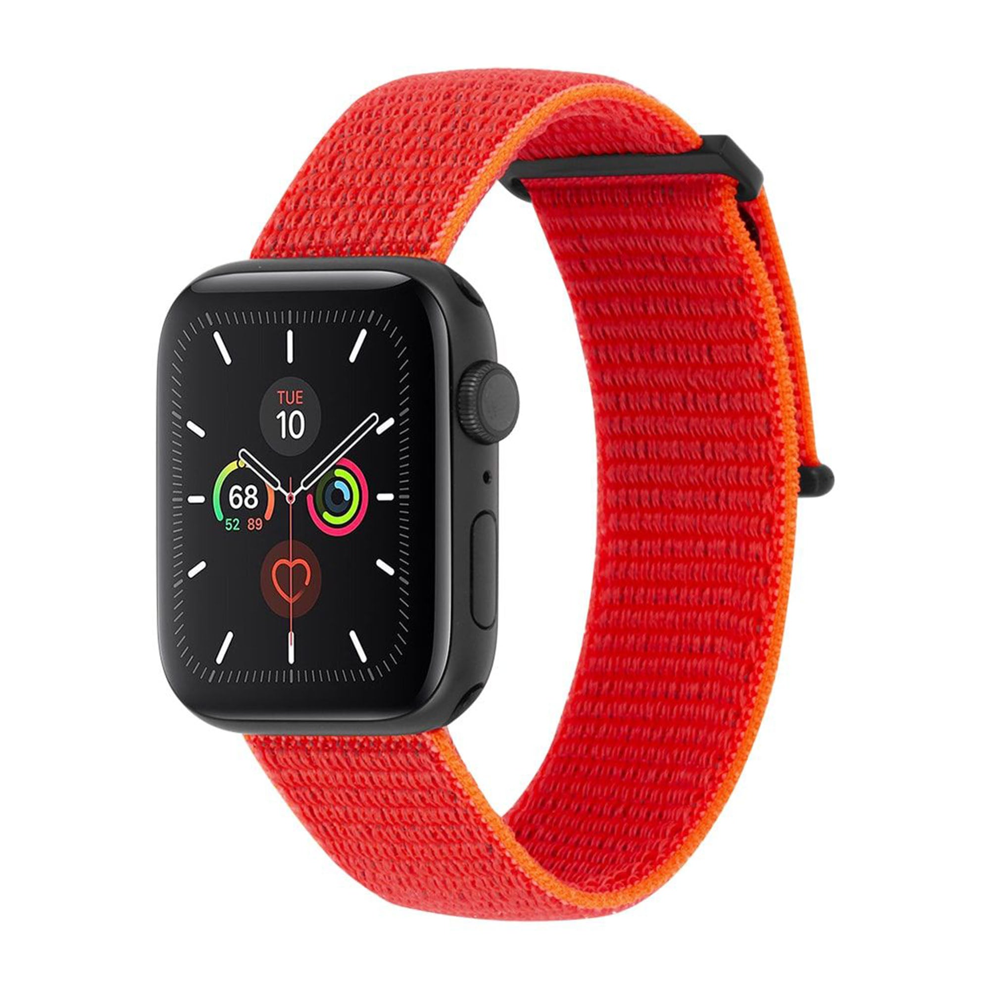 Apple Watch (Series 1,2,3,4,5, 6, SE) 38/40mm Case-Mate Reflective Neon Orange Nylon Band - 15-06498