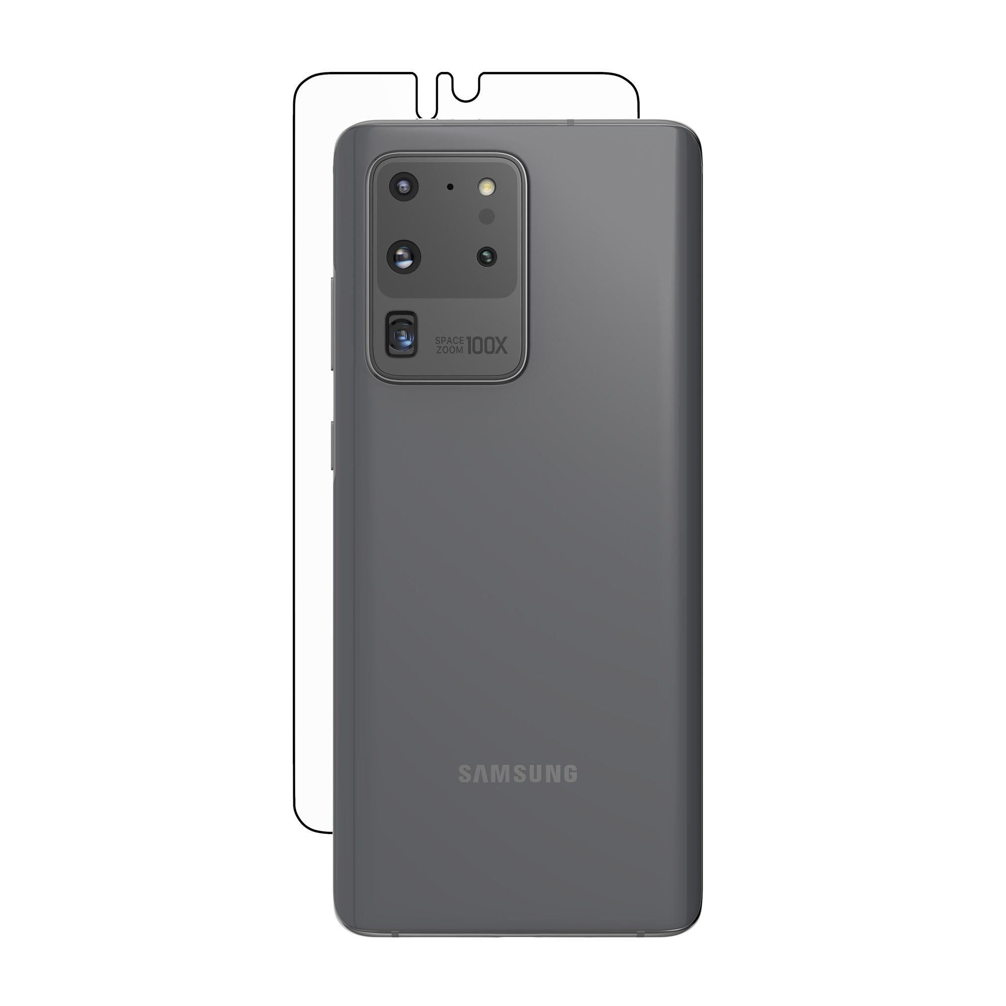 Samsung Galaxy S20 Ultra 5G ZAGG InvisibleShield Glass Fusion VisionGuard+ CF Screen Protector - 15-06763