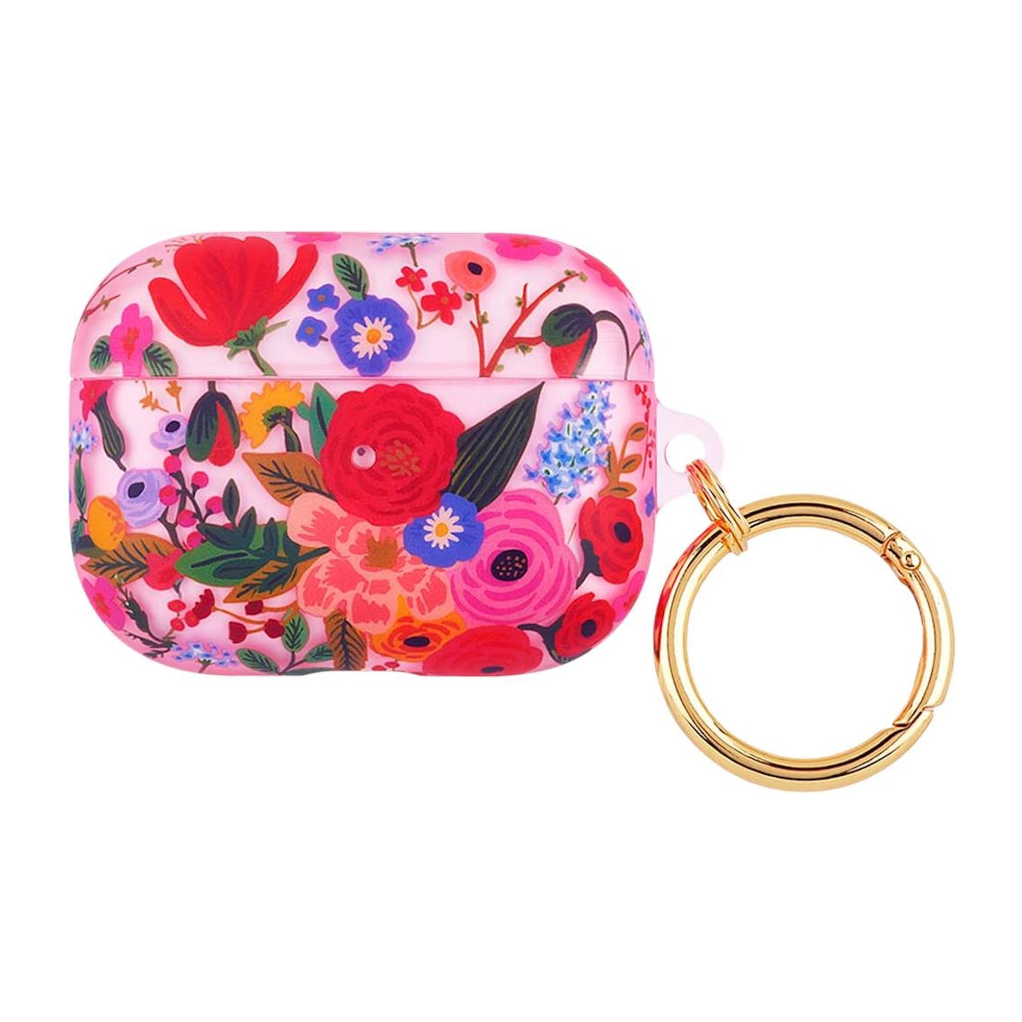 AirPods Pro Rifle Paper Clear Blush Garden Party Case w/ Circular Ring - 15-07078