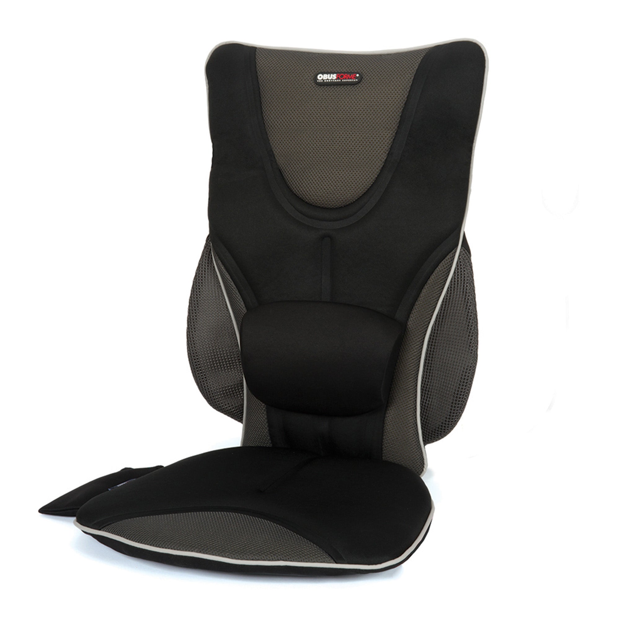 ObusForme Home/Auto Back & Seat Heated Massage Cushion with Remote - 15-07376