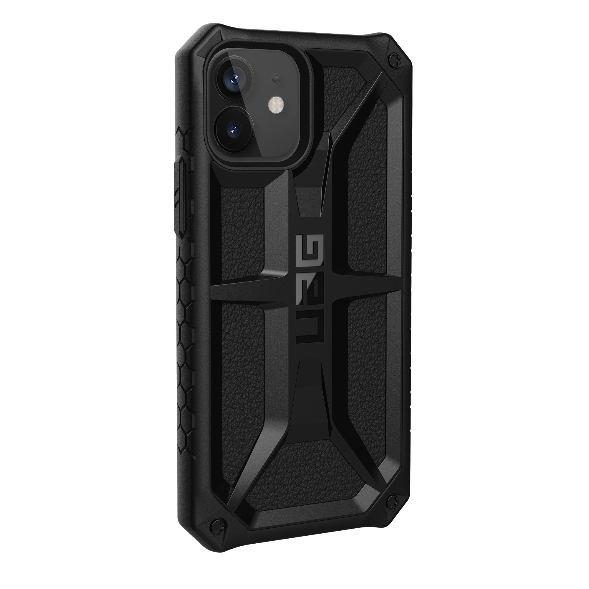 iPhone 12/12 Pro UAG Black (Carbon Fibre) Monarch Case - 15-07519