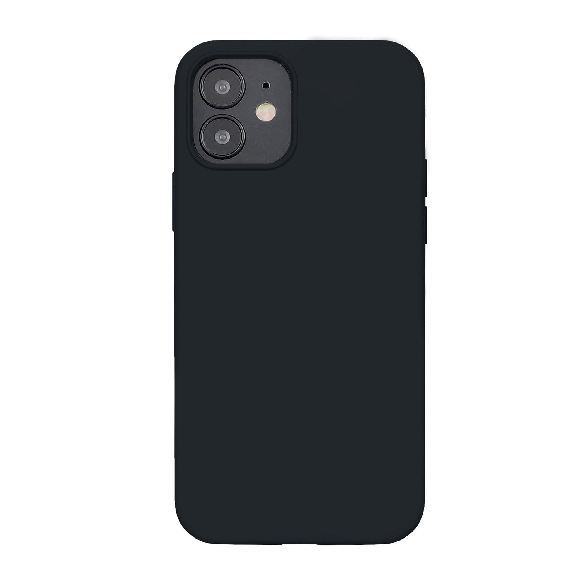 iPhone 12 Mini Uunique Black Liquid Silicone Case - 15-07595