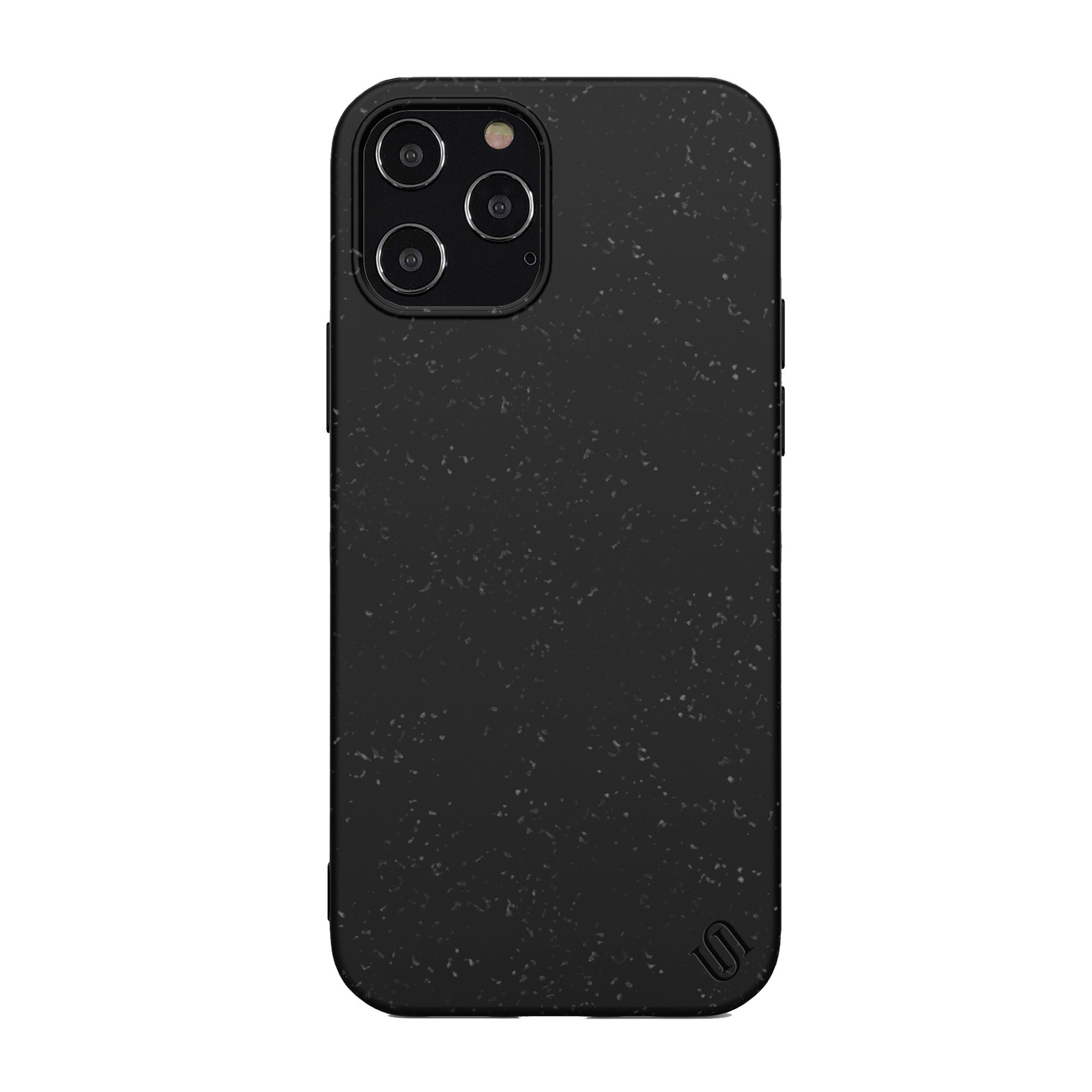 iPhone 12 Pro Max Uunique Black Olive Nutrisiti Eco Back Case - 15-07632