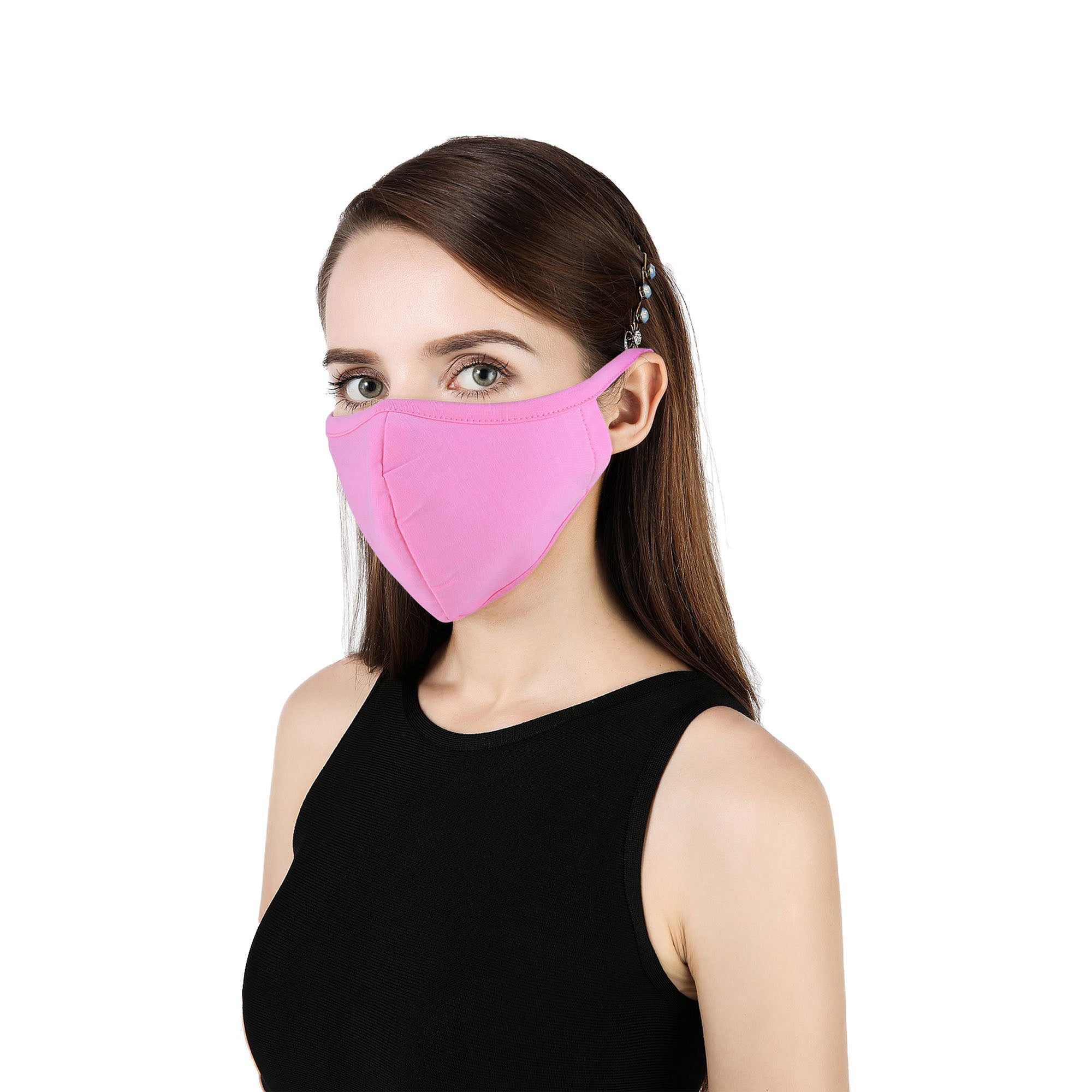 Ready First Aid Pink Reusable Face Mask - Medium - 15-07666