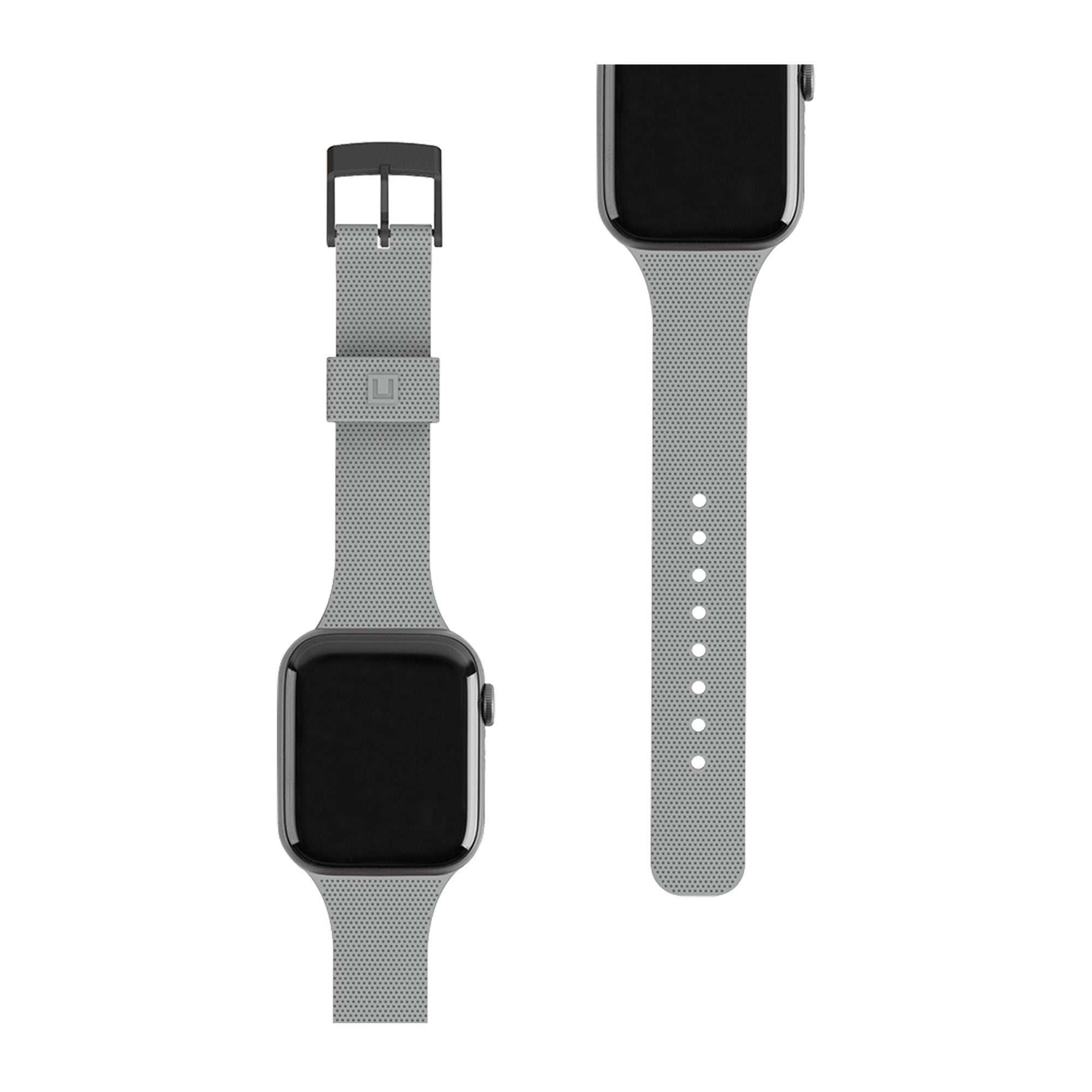 Apple Watch (Series 1,2,3,4,5,6,7,SE) 44/42mm UAG Grey Silicone Strap - 15-08442