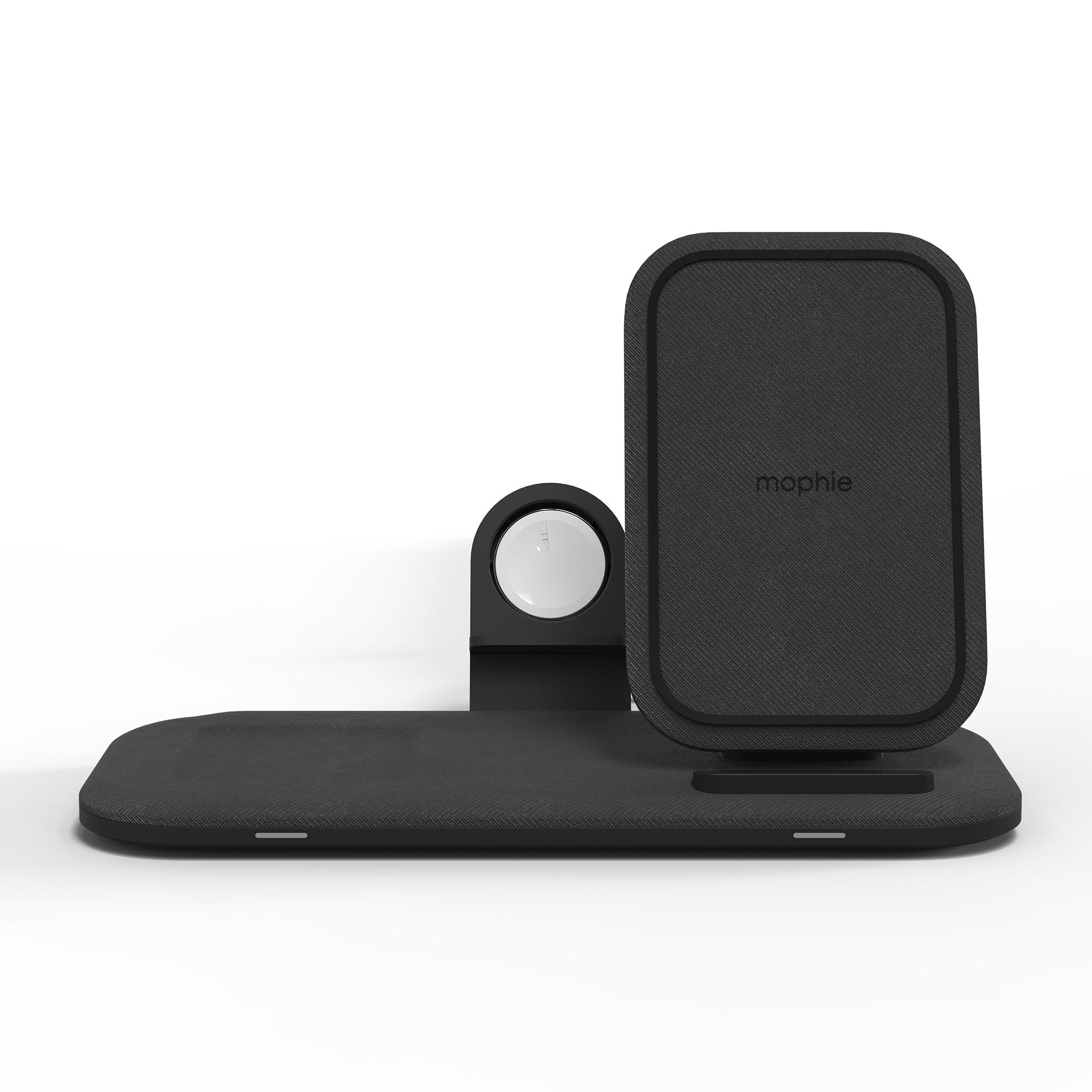 Mophie universal black wireless charge pad w/stand - 15-08492