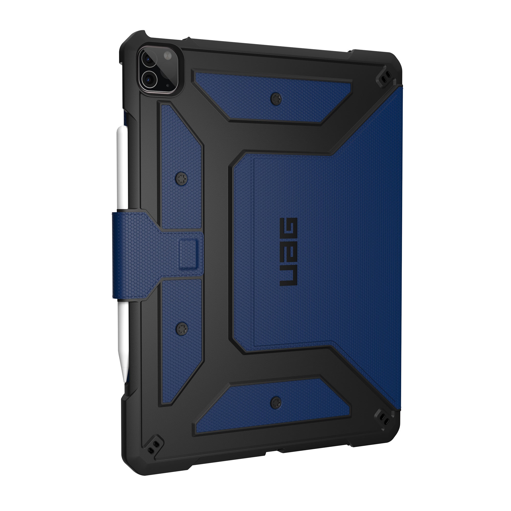 iPad Pro 12.9 (2018-2022) UAG Blue/Black (Cobalt) Metropolis Series Case - 15-08507