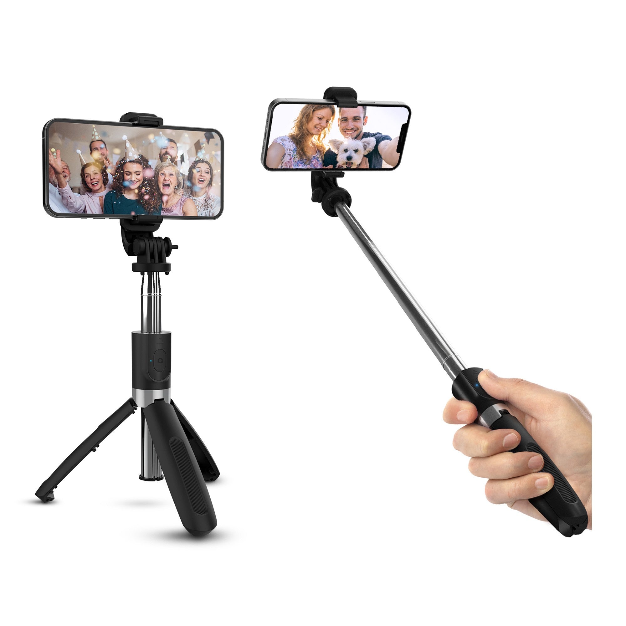 HyperGear Selfie Stick & Tripod - Black - 15-08852