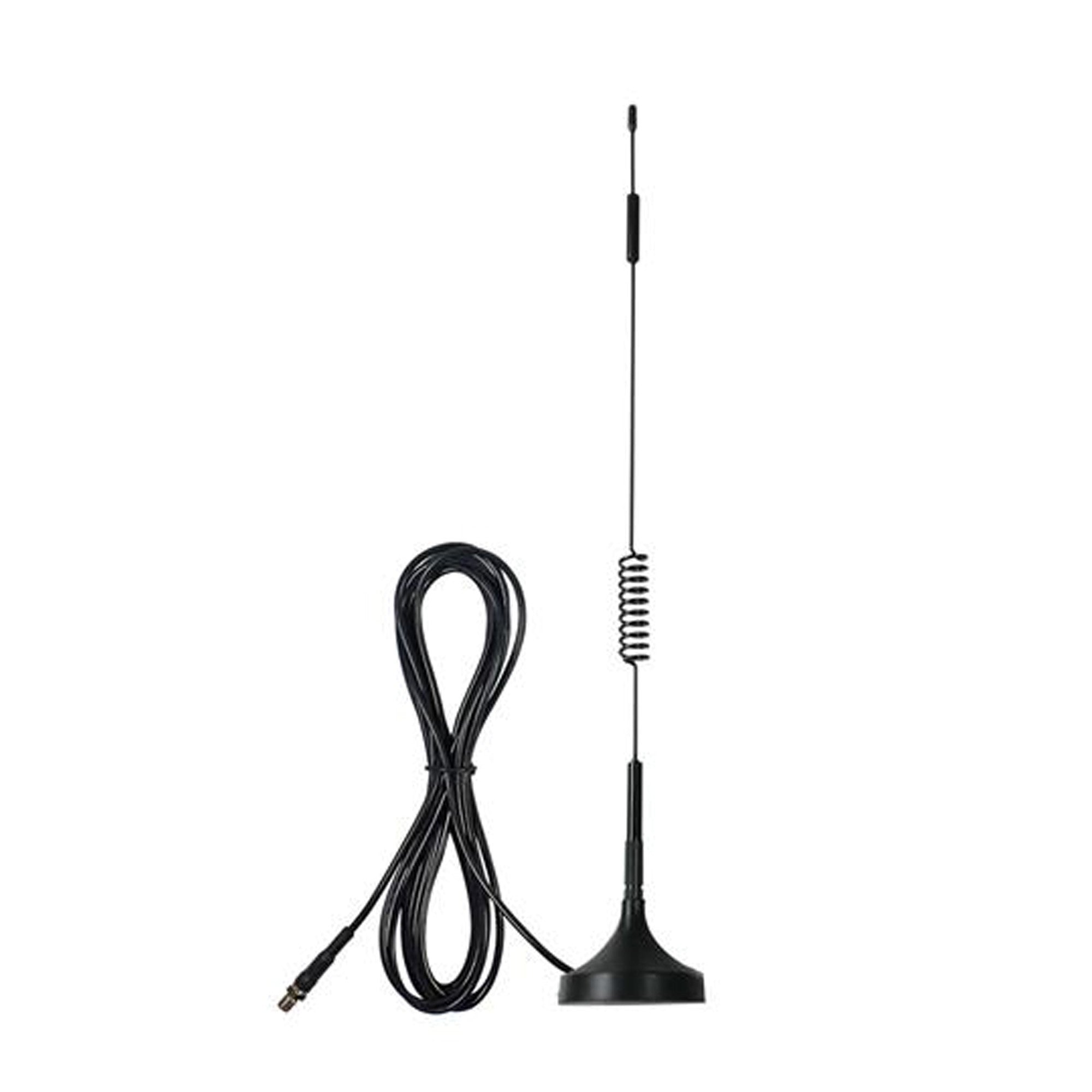 SureCall Wide Band Exterior 12" Magnet Mount Vehicle Antenna w/ 12 ft. RG-58 Cable - FME-Female - 15-09316