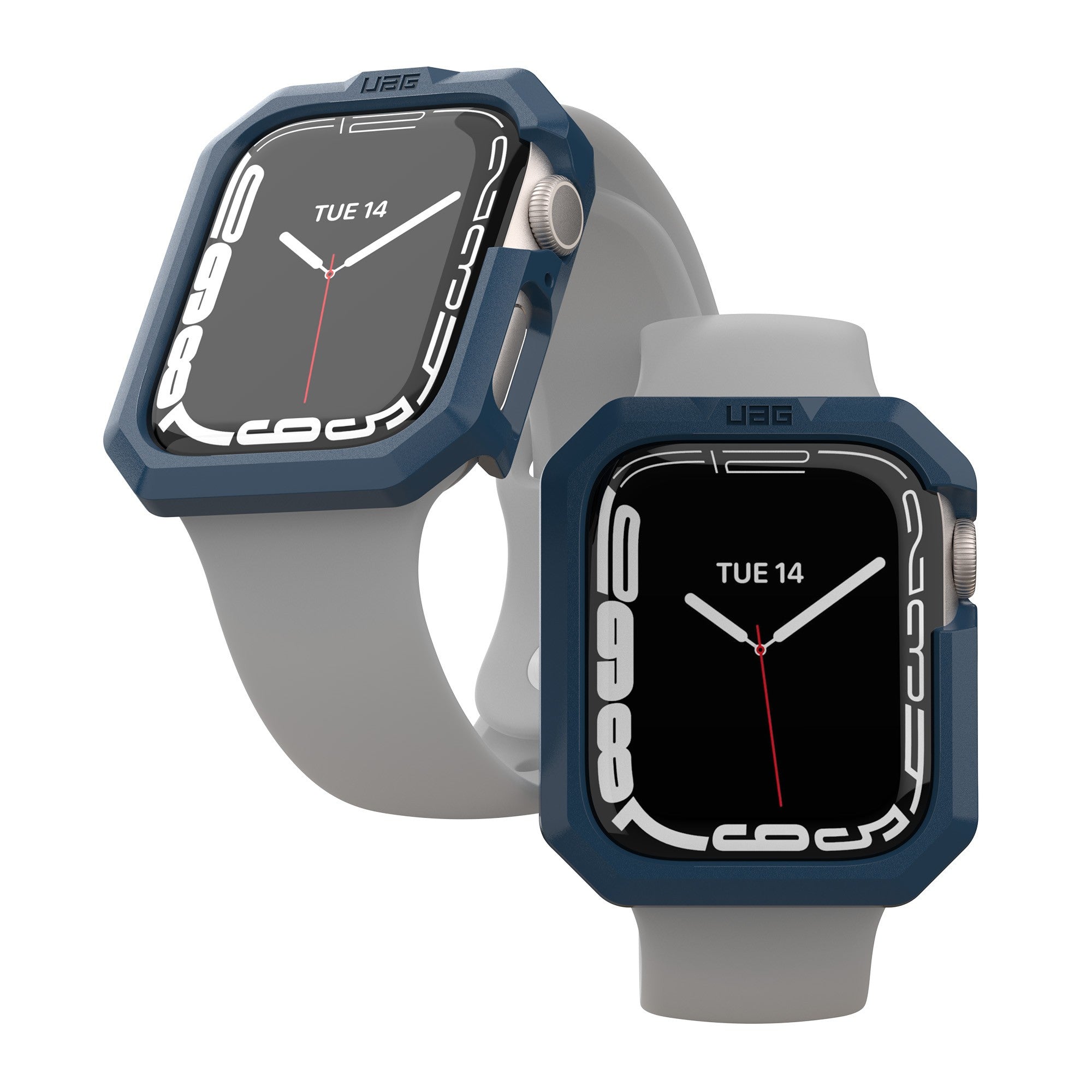 Apple Watch (Series 7) 45mm UAG Scout Case - Blue (Mallard) - 15-09787