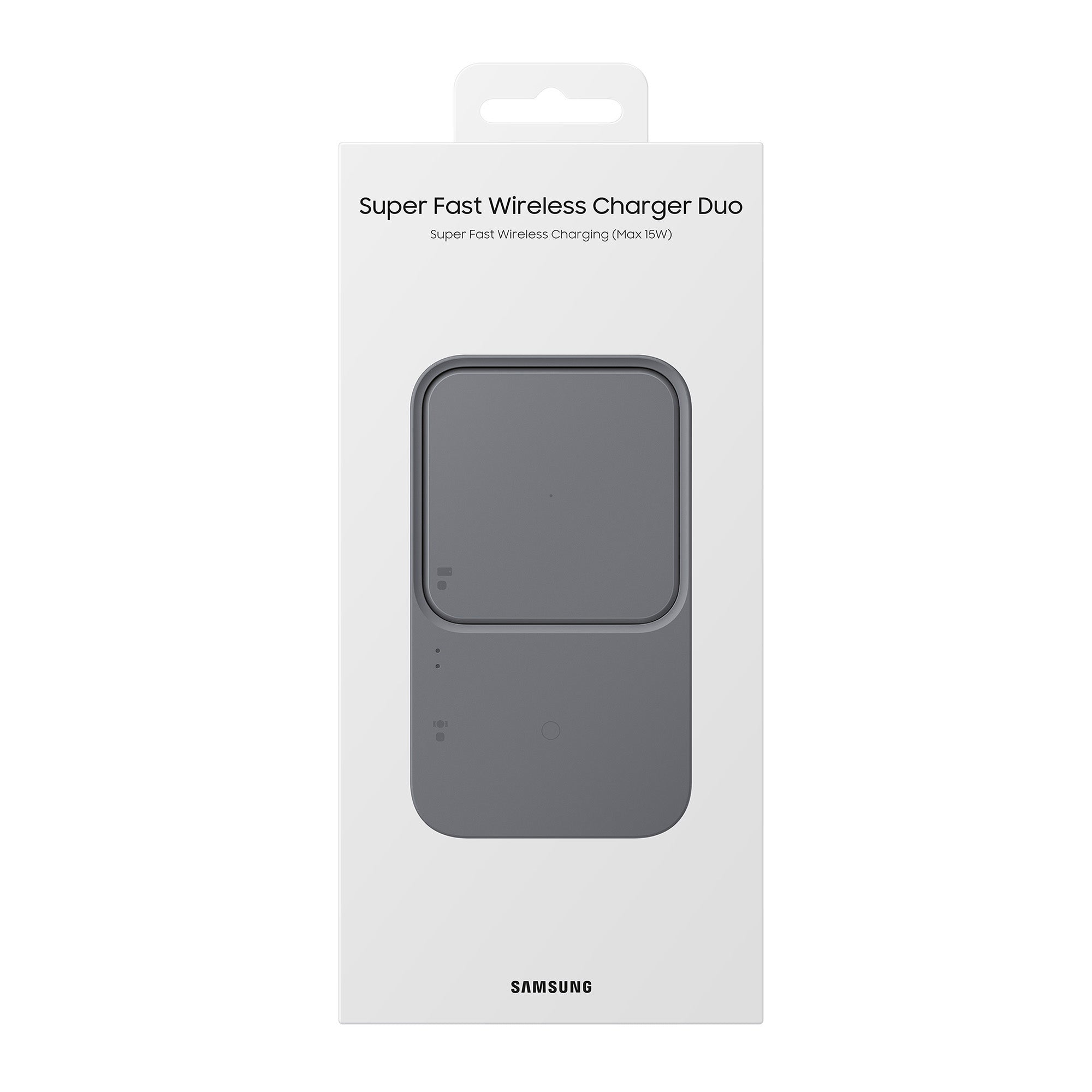 Samsung OEM 15W Duo Wireless Charger - Black - 15-09847