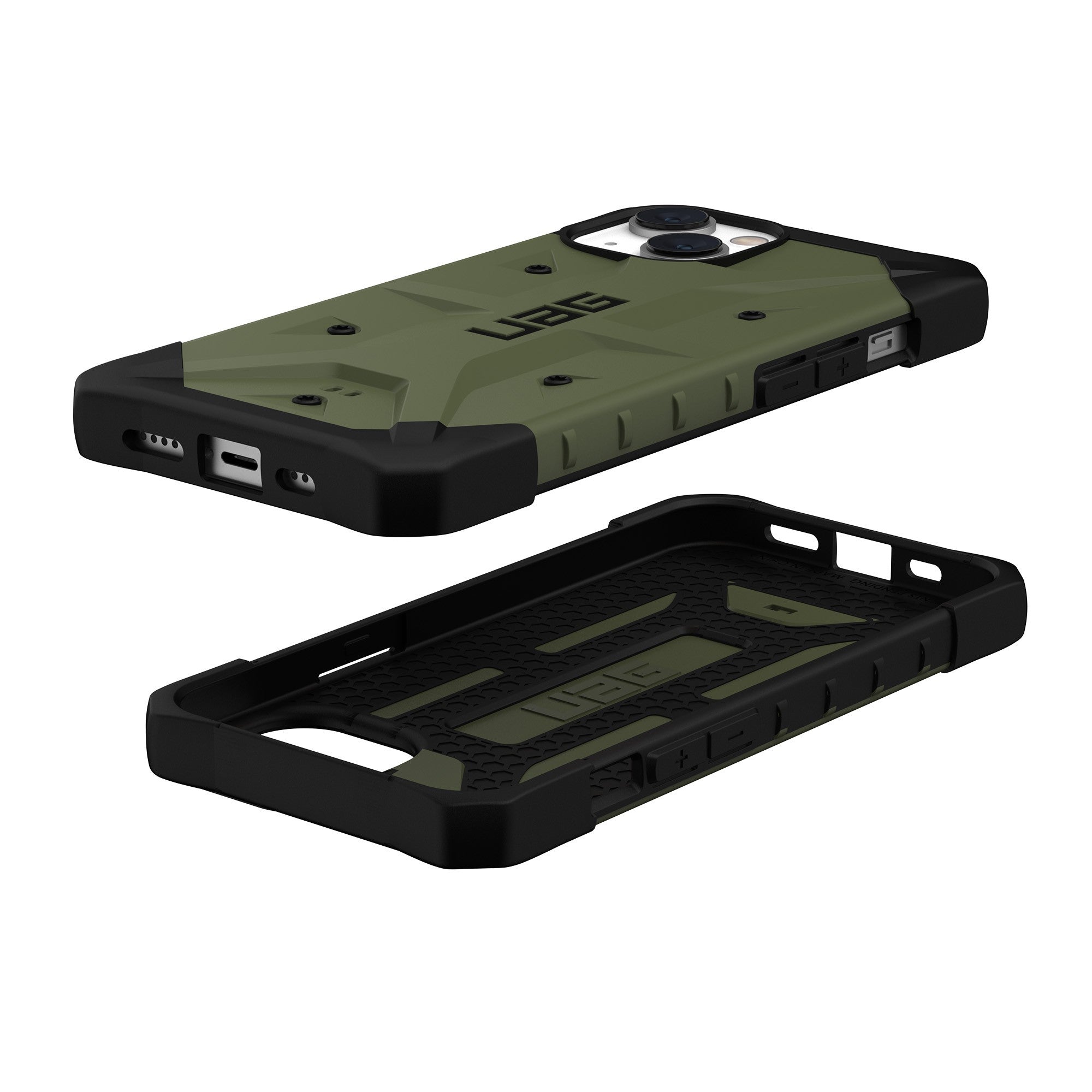 iPhone 14/13 UAG Pathfinder Case - Olive - 15-10157