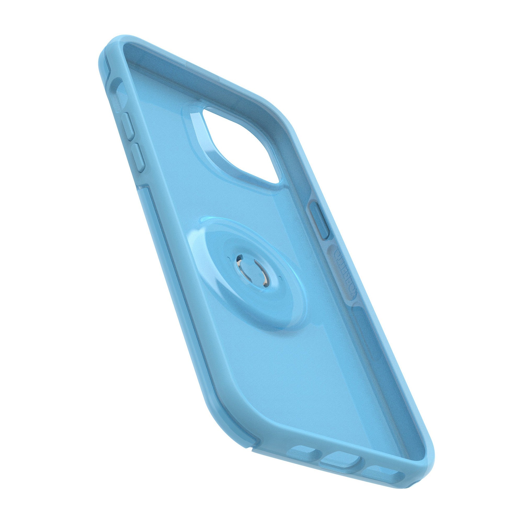 iPhone 14 Plus Otterbox + POP Symmetry Clear Series Case - Blue (You Cyan This) - 15-10230