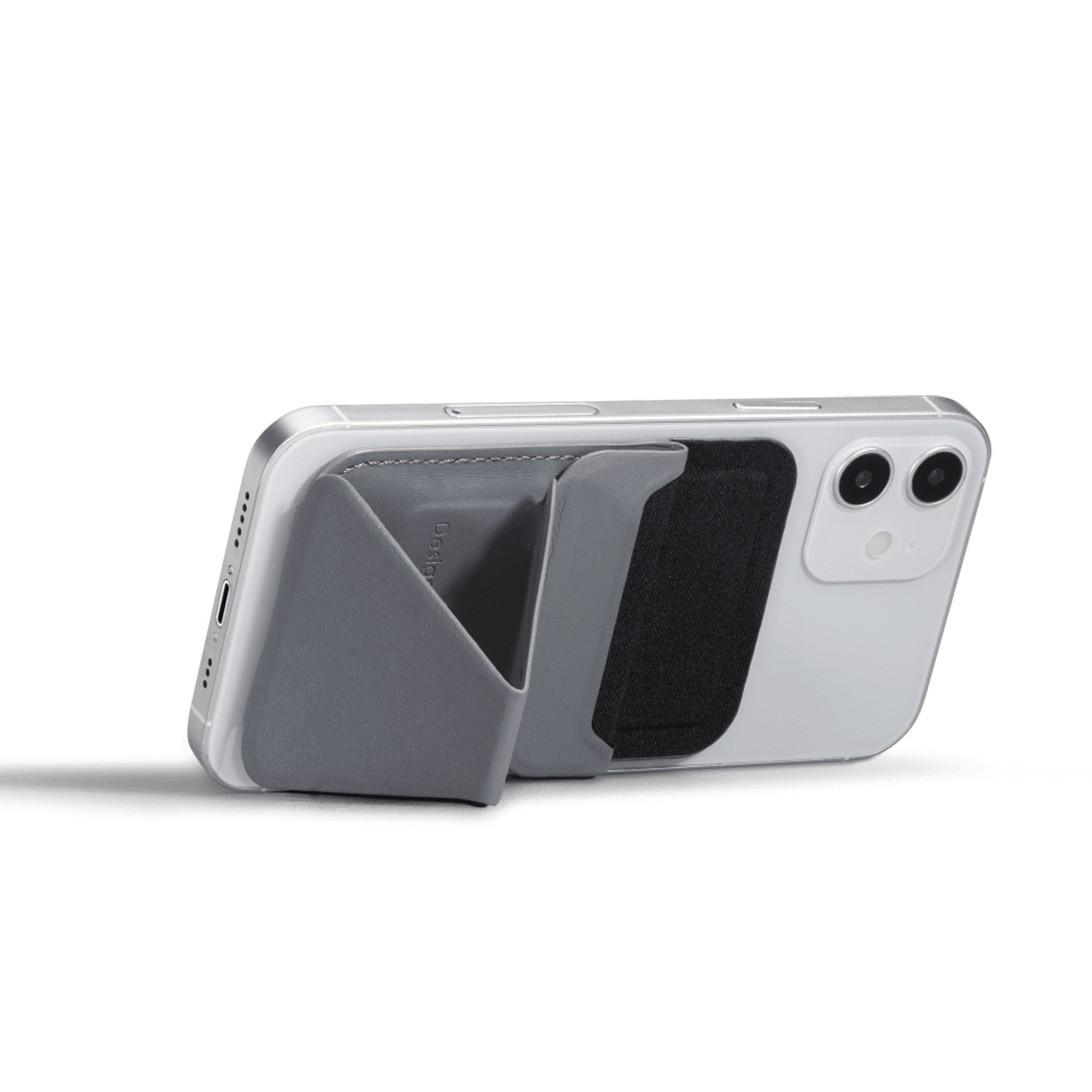Universal MOFT Snap-On Magnetic MagSafe Wallet Stand - Grey (English Only Packaging) - 15-10482