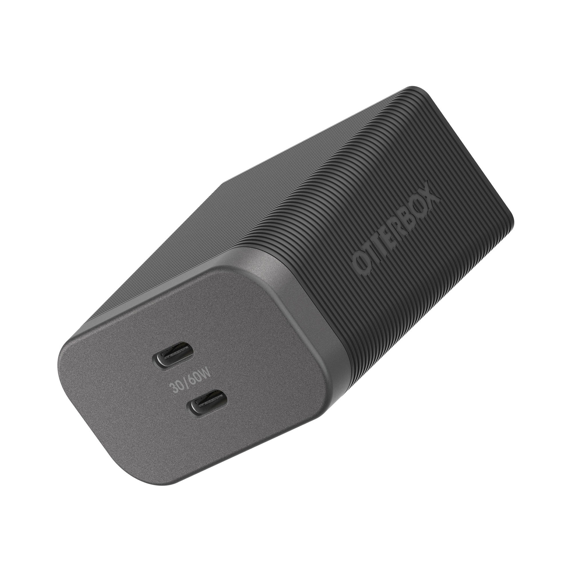 Otterbox 60W Dual Port 30W USB-C GAN Premium Pro Wall Charger - Black - 15-10587