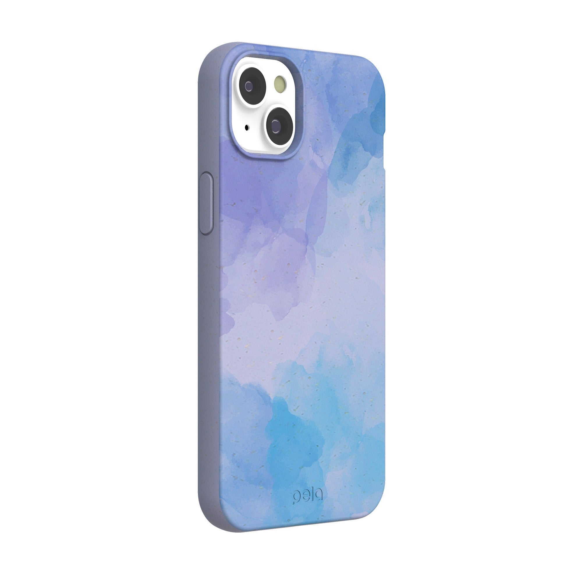 iPhone 14 Plus Pela Compostable Eco-Friendly Printed Case - Lavender (Blue Reflections) - 15-10638