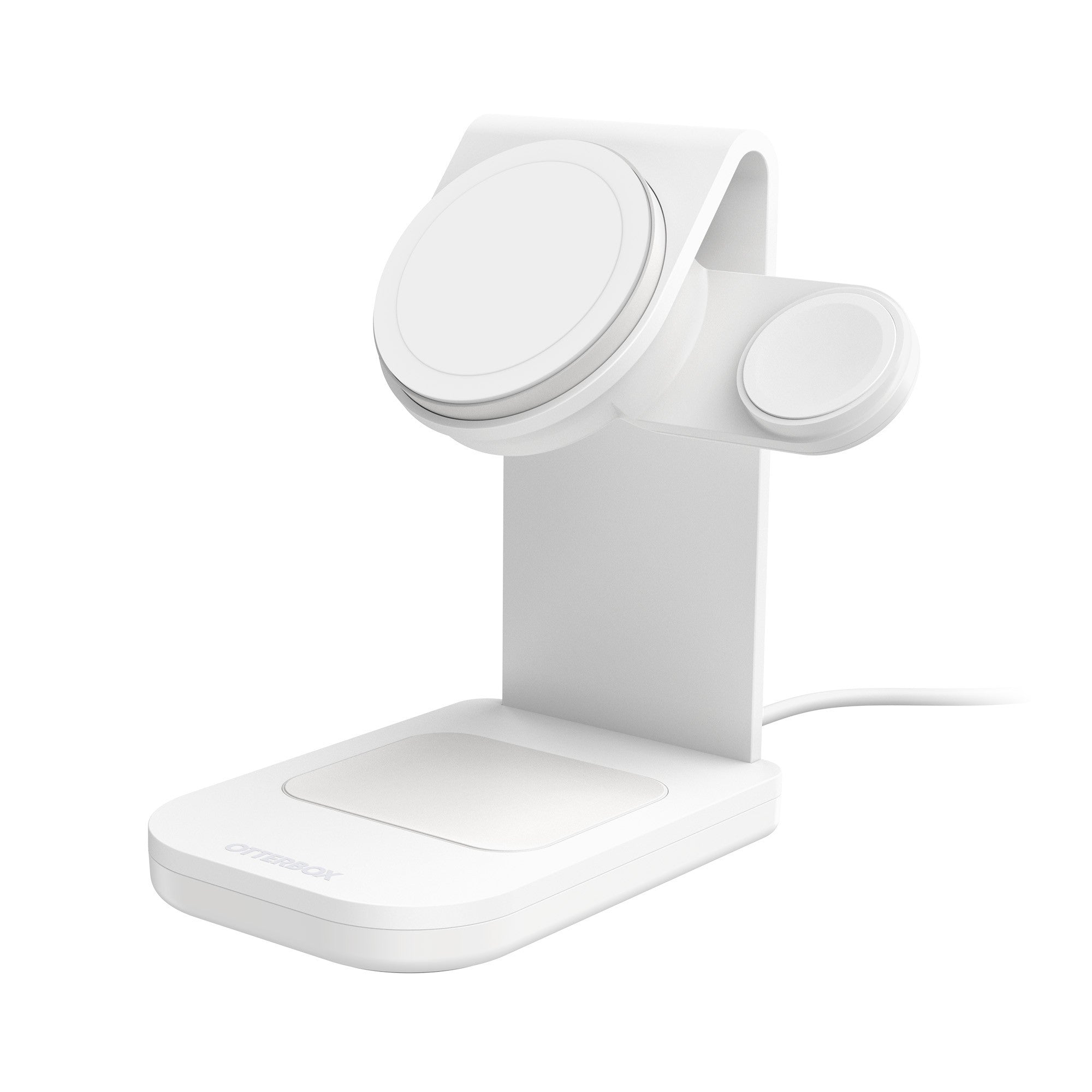 Otterbox 3-in-1 Charging Station Made for MagSafe w/ Apple Watch Charger + Airpods - White - 15-10678