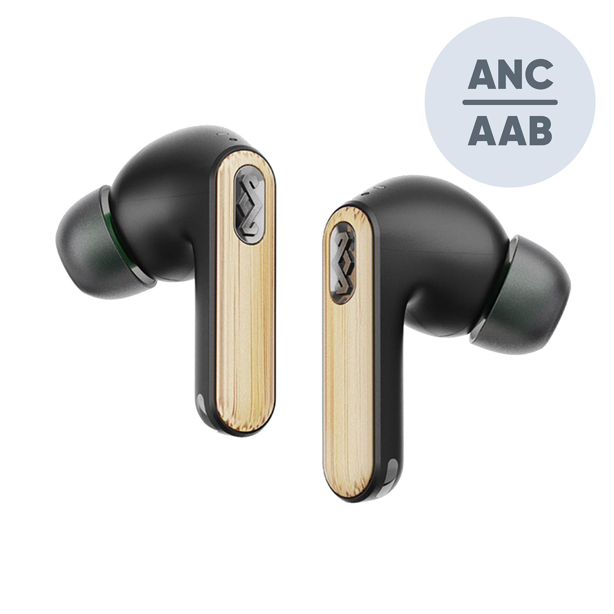 House of Marley Redemption ANC 2 True Wireless Earbuds - Black - 15-10775