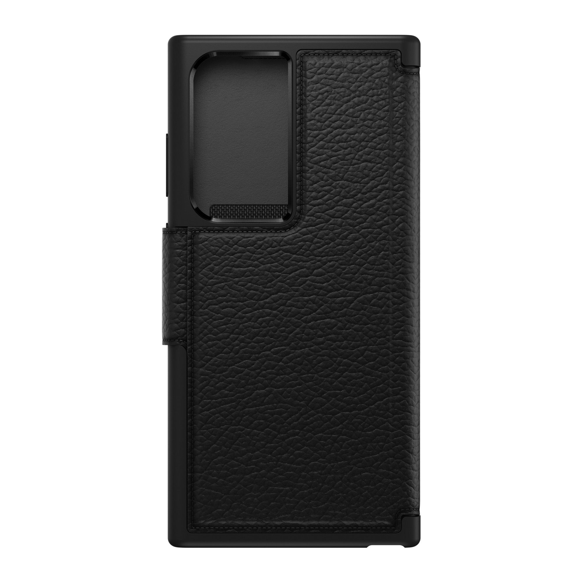 Samsung Galaxy S23 Ultra 5G Otterbox Strada Leather Folio Case - Black (Shadow) - 15-10810