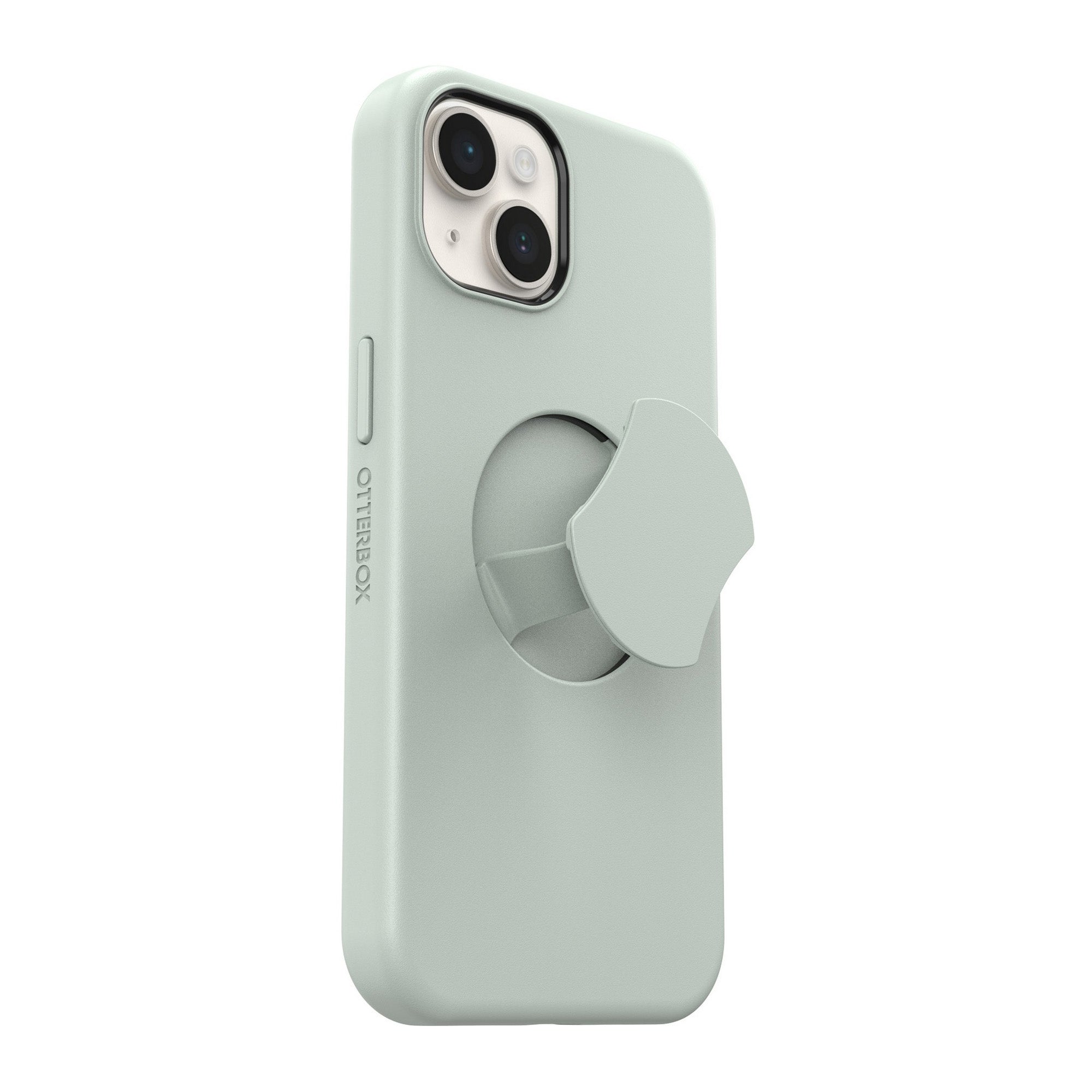 iPhone 14/13 Otterbox OtterGrip Symmetry w/ MagSafe Series Case - Green (Chill Out) - 15-11059