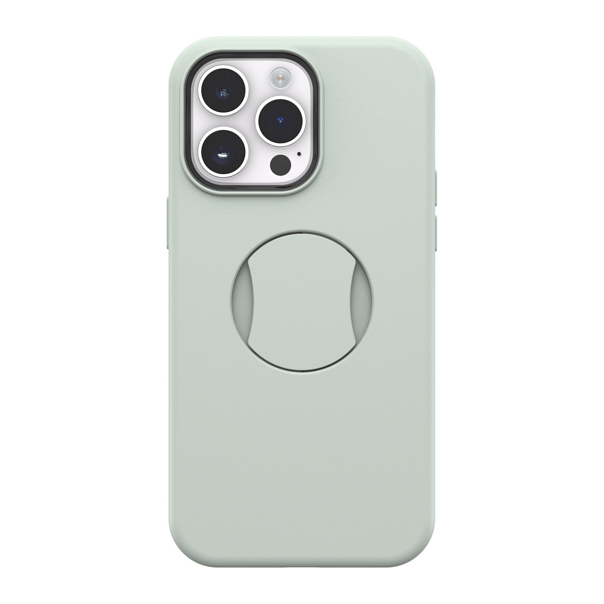 iPhone 14 Pro Max Otterbox OtterGrip Symmetry w/ MagSafe Series Case - Green (Chill Out) - 15-11063