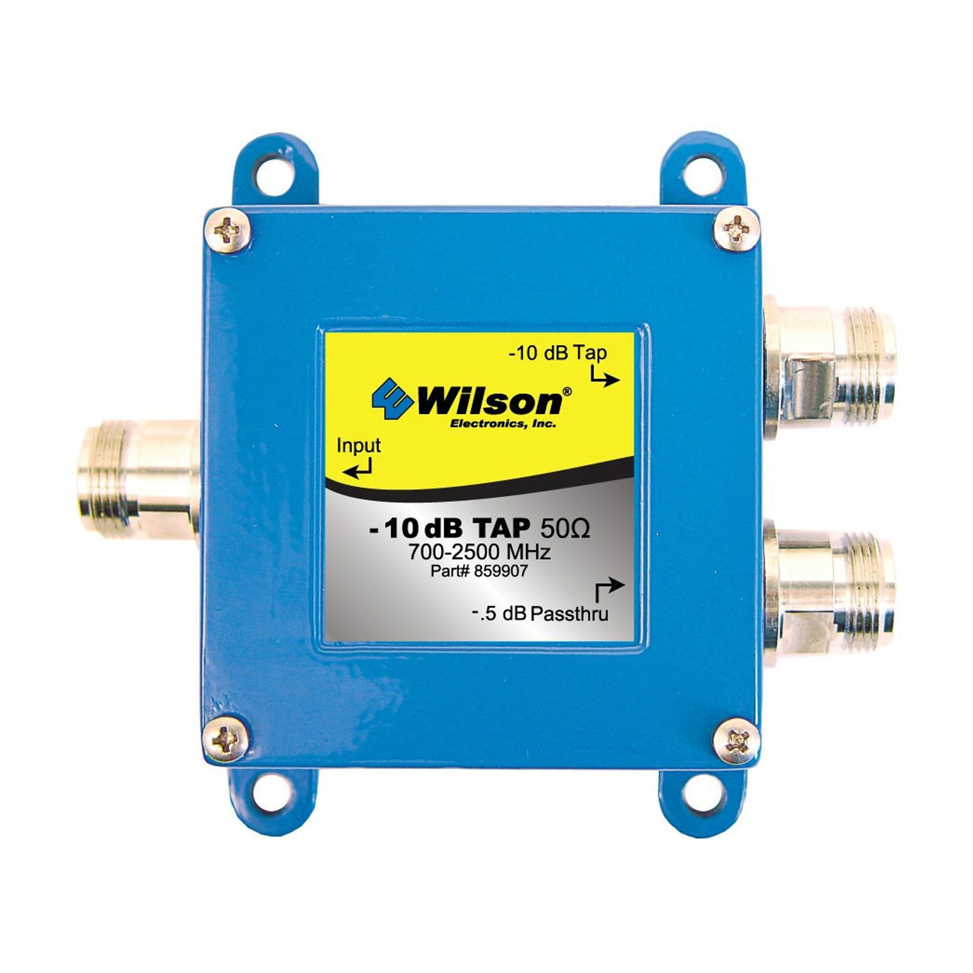 Wilson 10 dB tap w/0.5 dB pass through w/N female connectors - 690WI859907