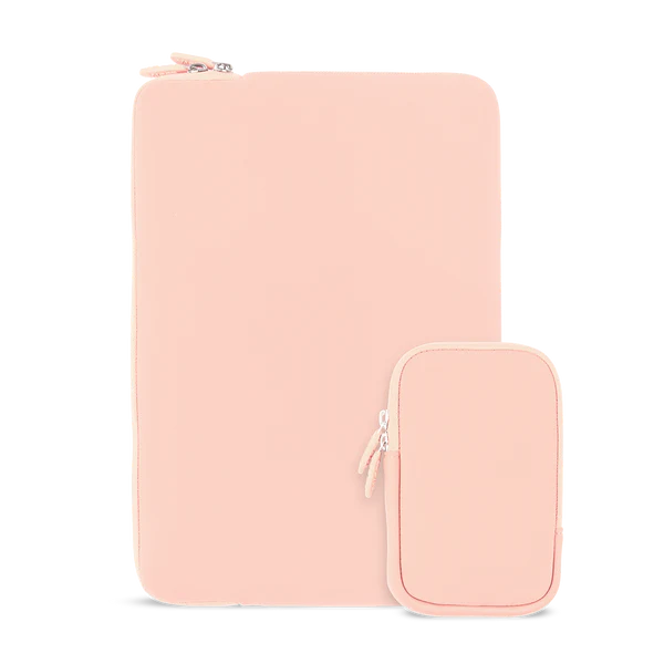 LOGiiX Vibrance Essential Sleeve with pouch 14' - Pink