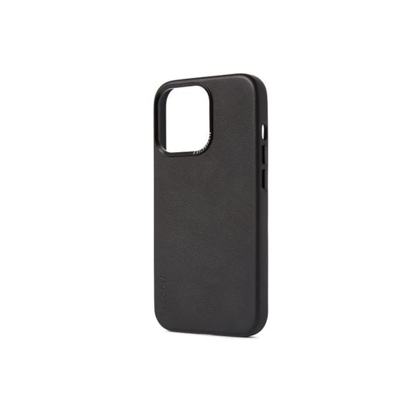 Decoded MagSafe Black Leather Backcover for iPhone 13