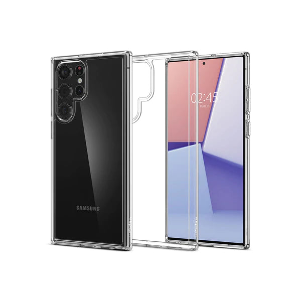 Spigen Crystal Hybrid for Samsung Galaxy S22 Ultra - Crystal Clear