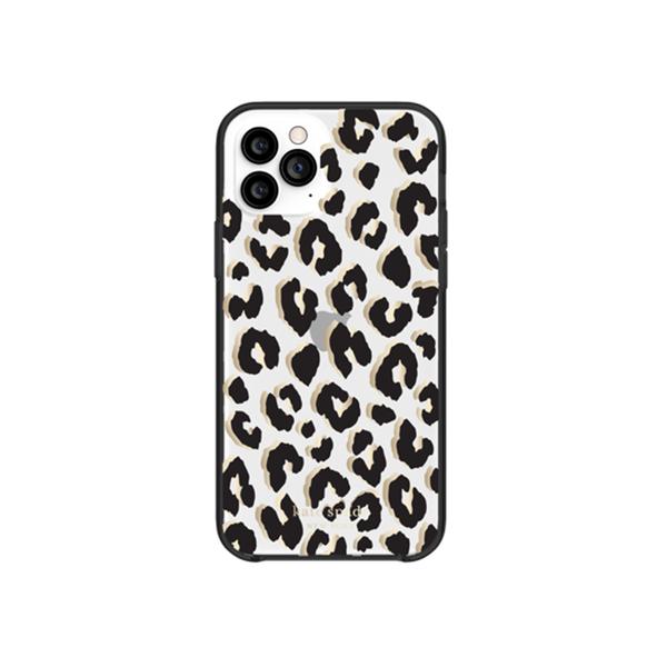 kate spade NY Protective Hardshell for iPhone 13 - City Leopard Black